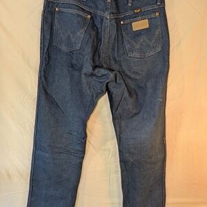 Wrangler Men's Cowboy Cut Blue Jeans